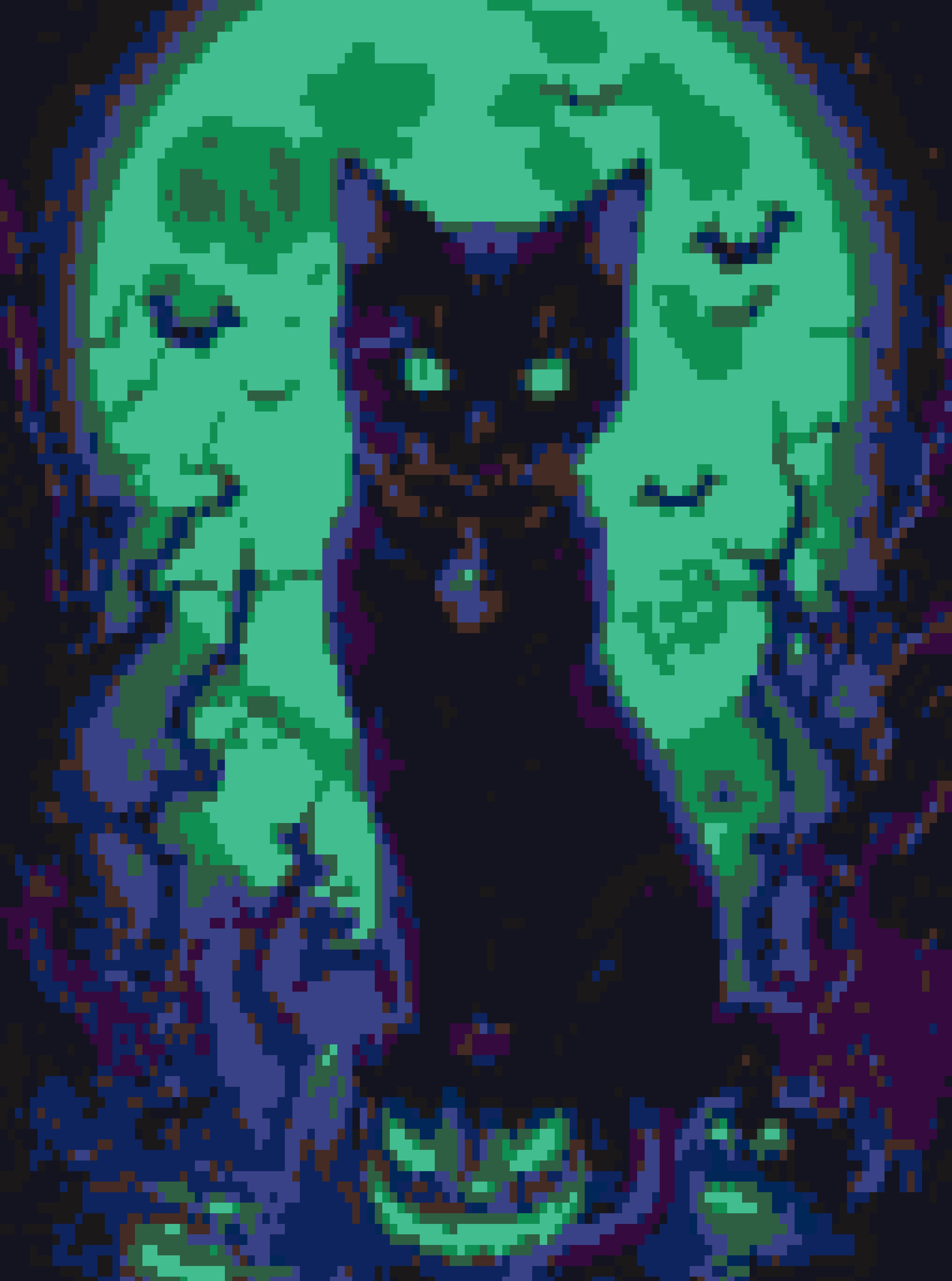 Halloween Cat Lapghan Blanket
